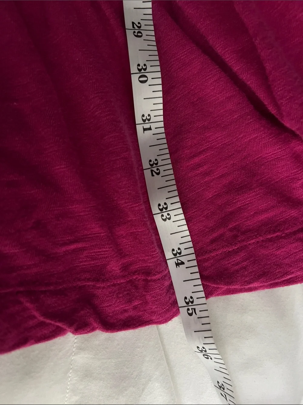 LOFT | Women’s Bright Fuchsia Ruffle Cap Sleeve 100% Cotton Summer Dress Size M - Picture 15 of 17